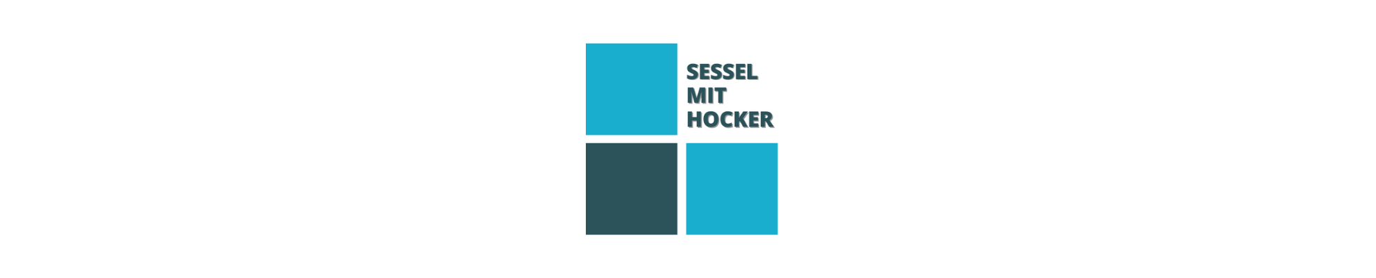 Sessel mit Hocker Banner LogoMitte